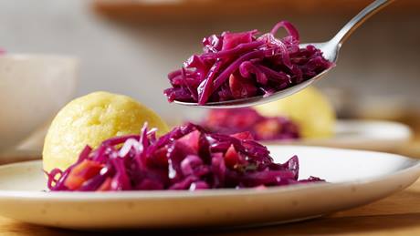 Apfel-Rotkraut