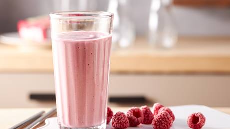 Protein-Shake Himbeer-Mandel