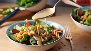 Protein-Linsenpasta-Salat