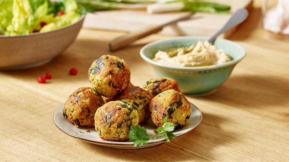 Mangold-Falafel