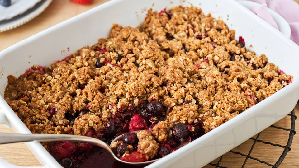 Beeren-Crumble