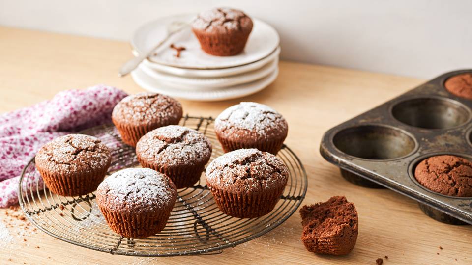 Glutenfreie Schokomuffins