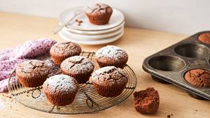 Glutenfreie Schokomuffins