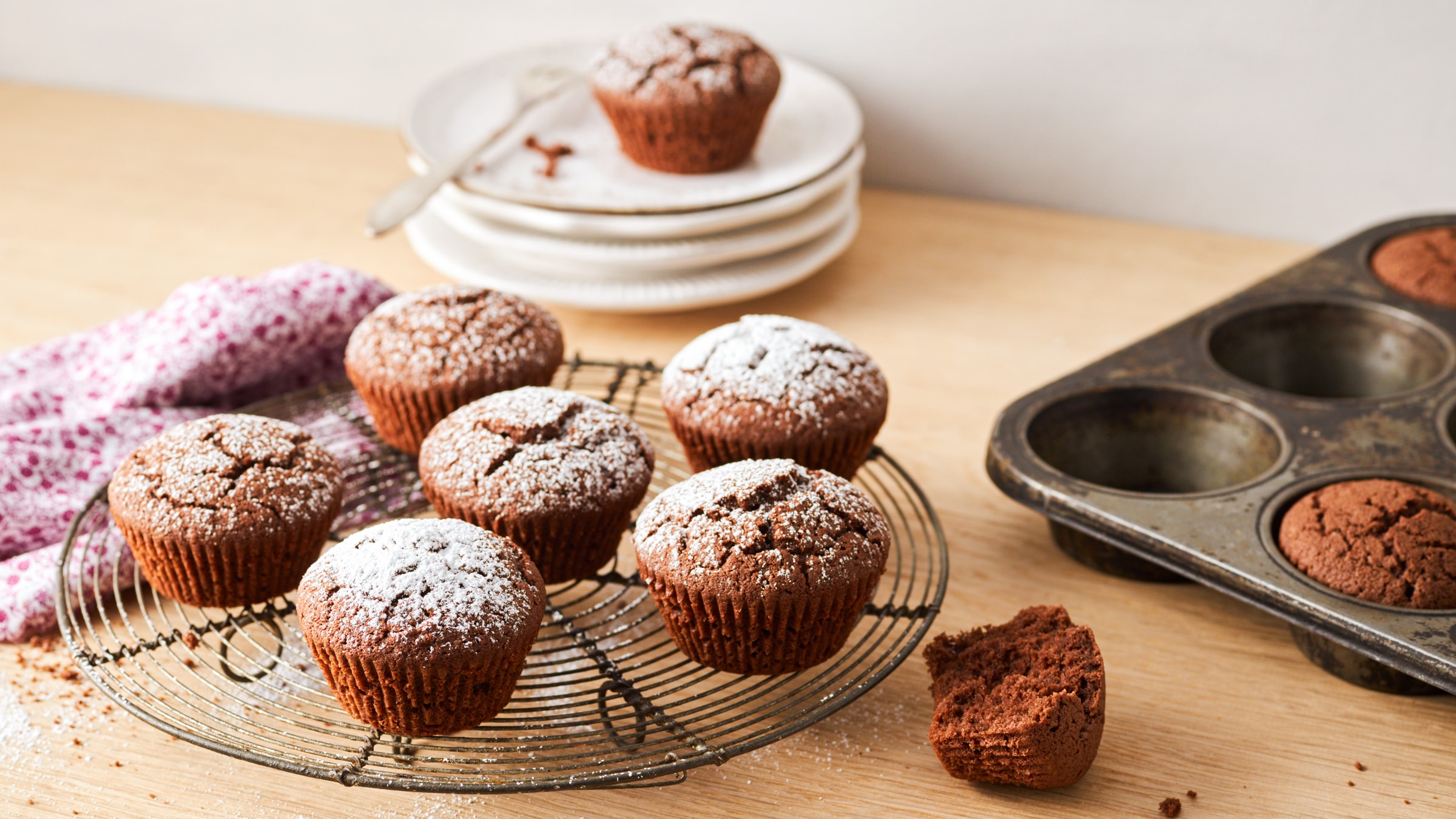 Glutenfreie Schokomuffins Rezept selbst machen | Alnatura