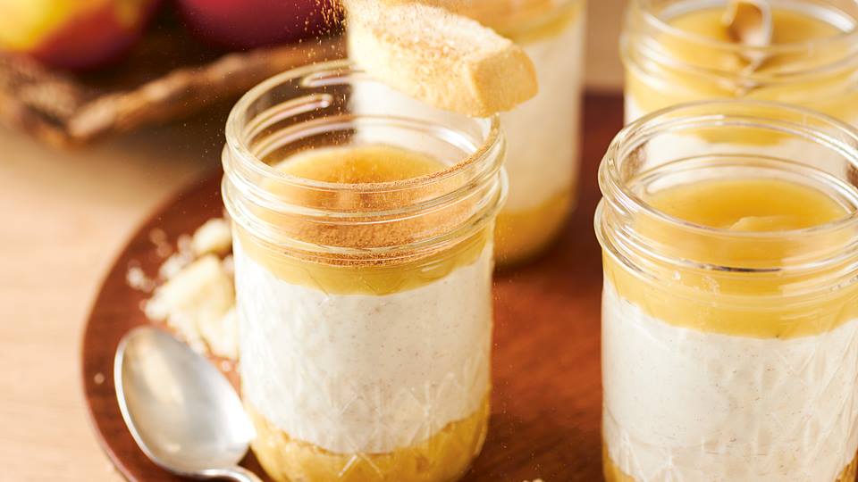 No-Bake-Käsekuchen im Glas