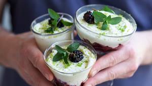 Limetten-Mascarpone-Creme