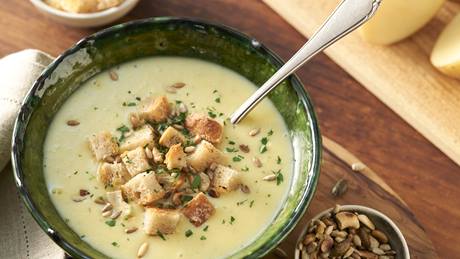 Klassische Kartoffelsuppe