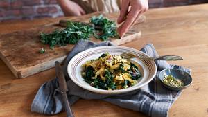 Rauchige Grünkohlpasta