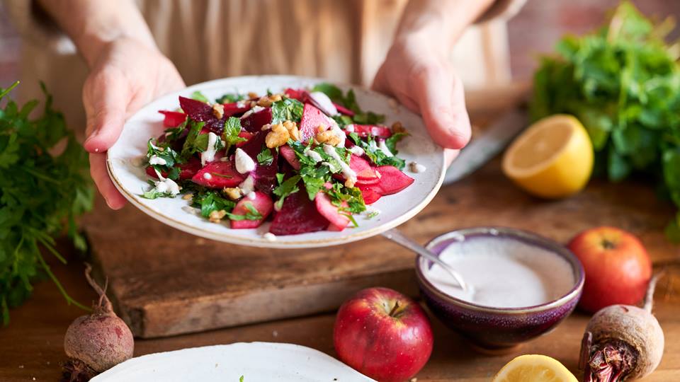 Rote-Bete-Salat mit Apfel