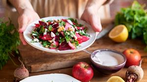 Rote-Bete-Salat mit Apfel