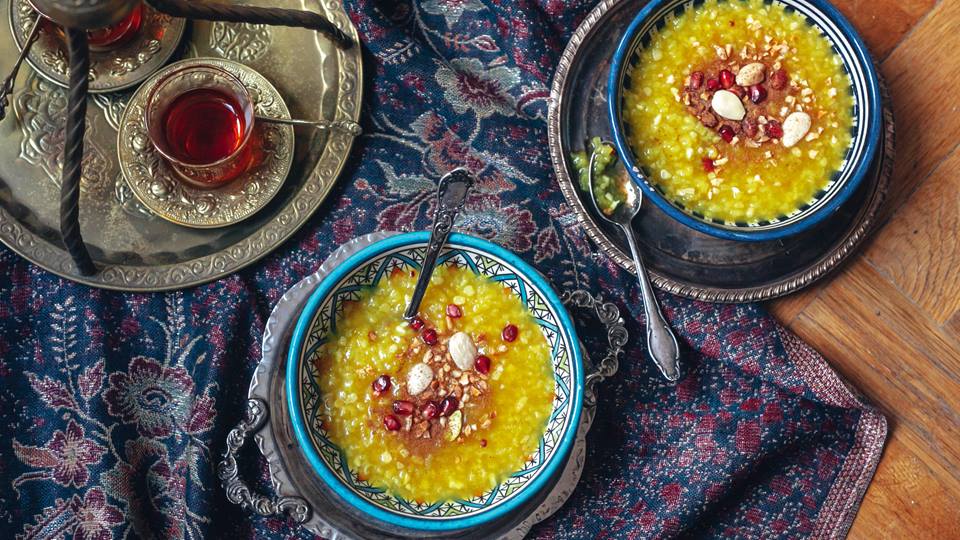 Shole Zard – persischer Reispudding Rezept selbst machen