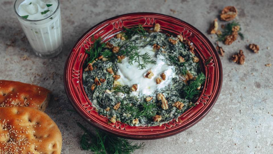 Mast o Esfenaj – Spinat-Joghurt-Dip