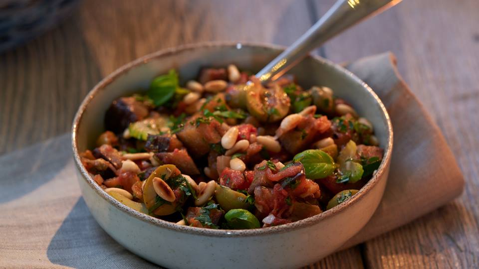Auberginen-Caponata