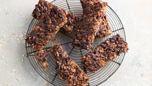 Brombeer-Knusper-Riegel