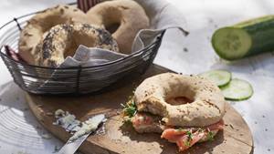 Einfache Bagels