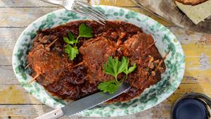 Italienische Rouladen in Tomatensauce