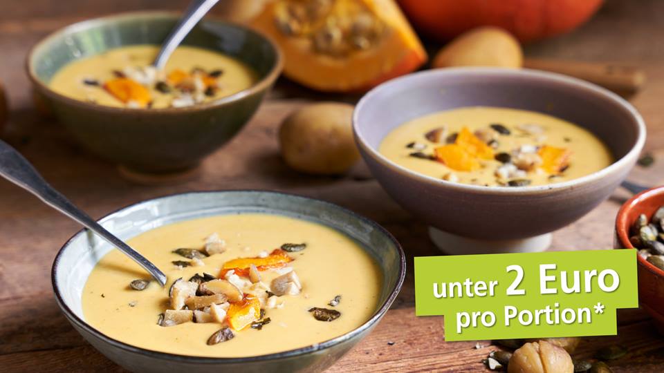 Kürbis-Maronen-Suppe