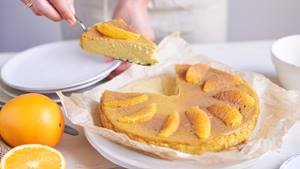 Veganer Käsekuchen ohne Mehl