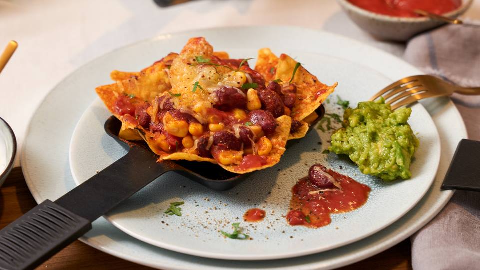 Nacho-Raclettepfännchen