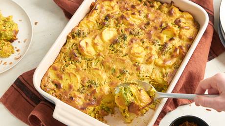 Kartoffel-Brokkoli-Auflauf