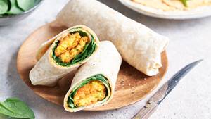 Wraps mit Gemüsestäbchen