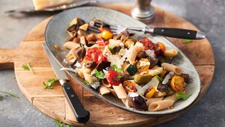 Pasta mit Grillgemüse