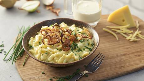 Schnelle Käsespätzle