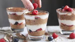 Overnight Tiramisu Oats