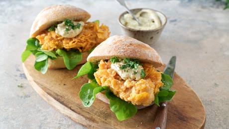 Knusper-Backfisch-Brötchen