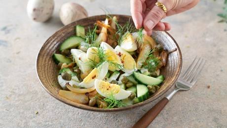 Mediterraner Eiersalat