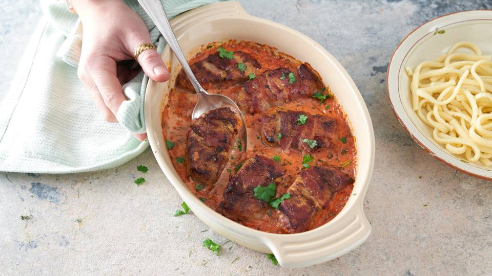 Schweinefilet im Speckmantel