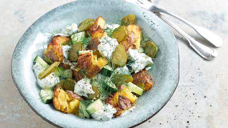 Smashed Potato Salad