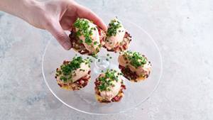 Lachs-Frischkäse-Happen