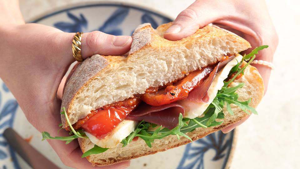 Antipasti-Sandwich