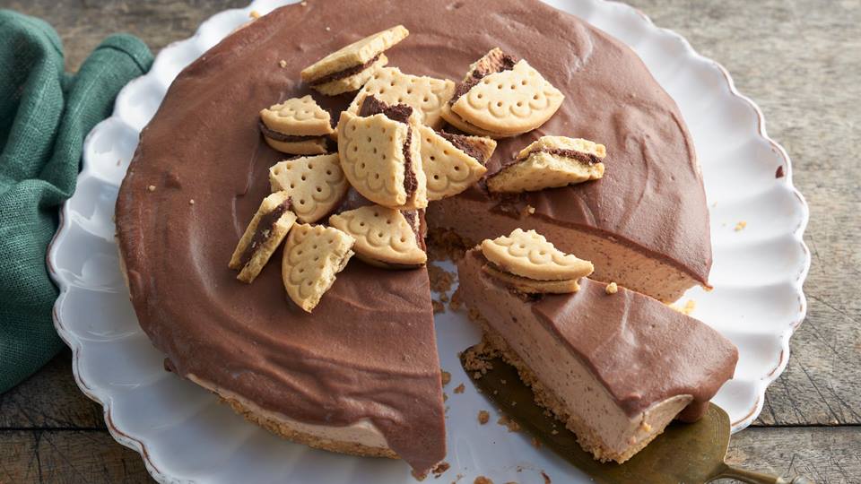 No-Bake Doppelkeks-Cheesecake
