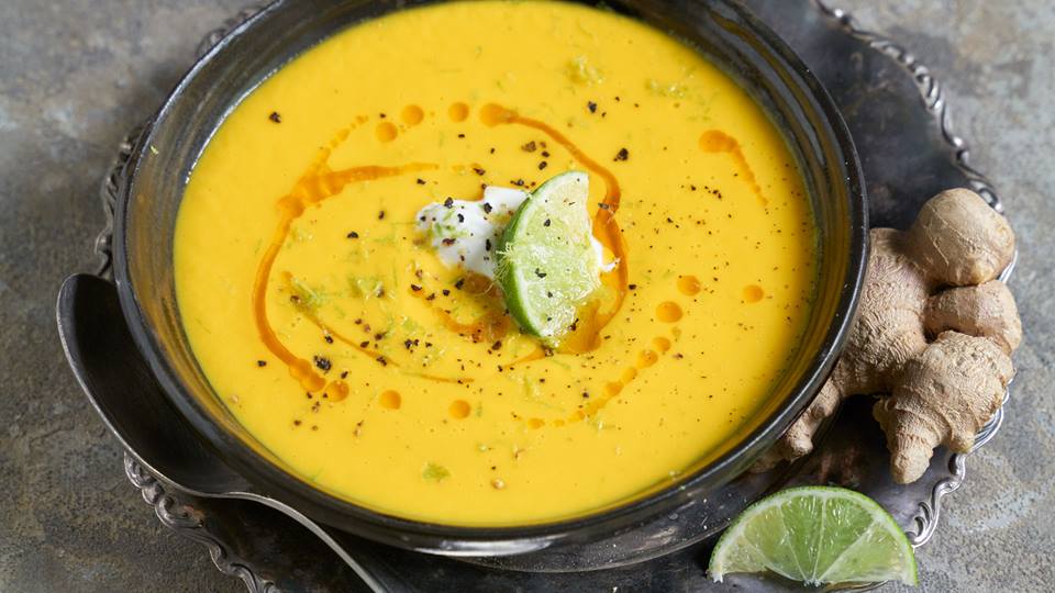 Geröstete Karotten-Ingwer-Suppe