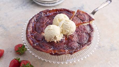 Erdbeer-Tarte-Tatin