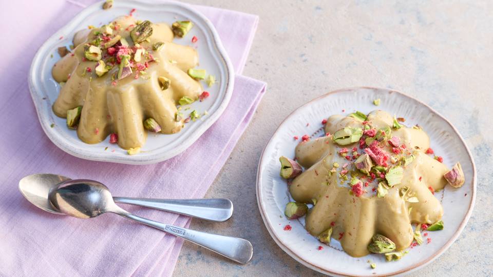 Pistazien-Panna-cotta