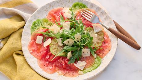 Wassermelonen-Carpaccio