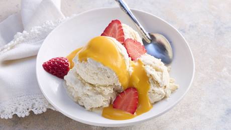 Milchreis-Eis