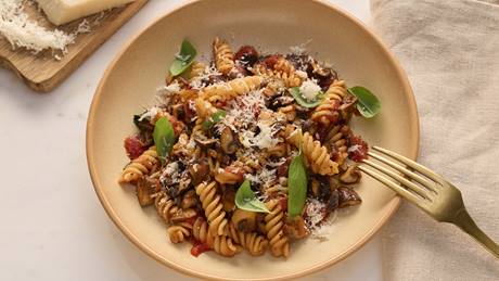 Fusilli ai funghi