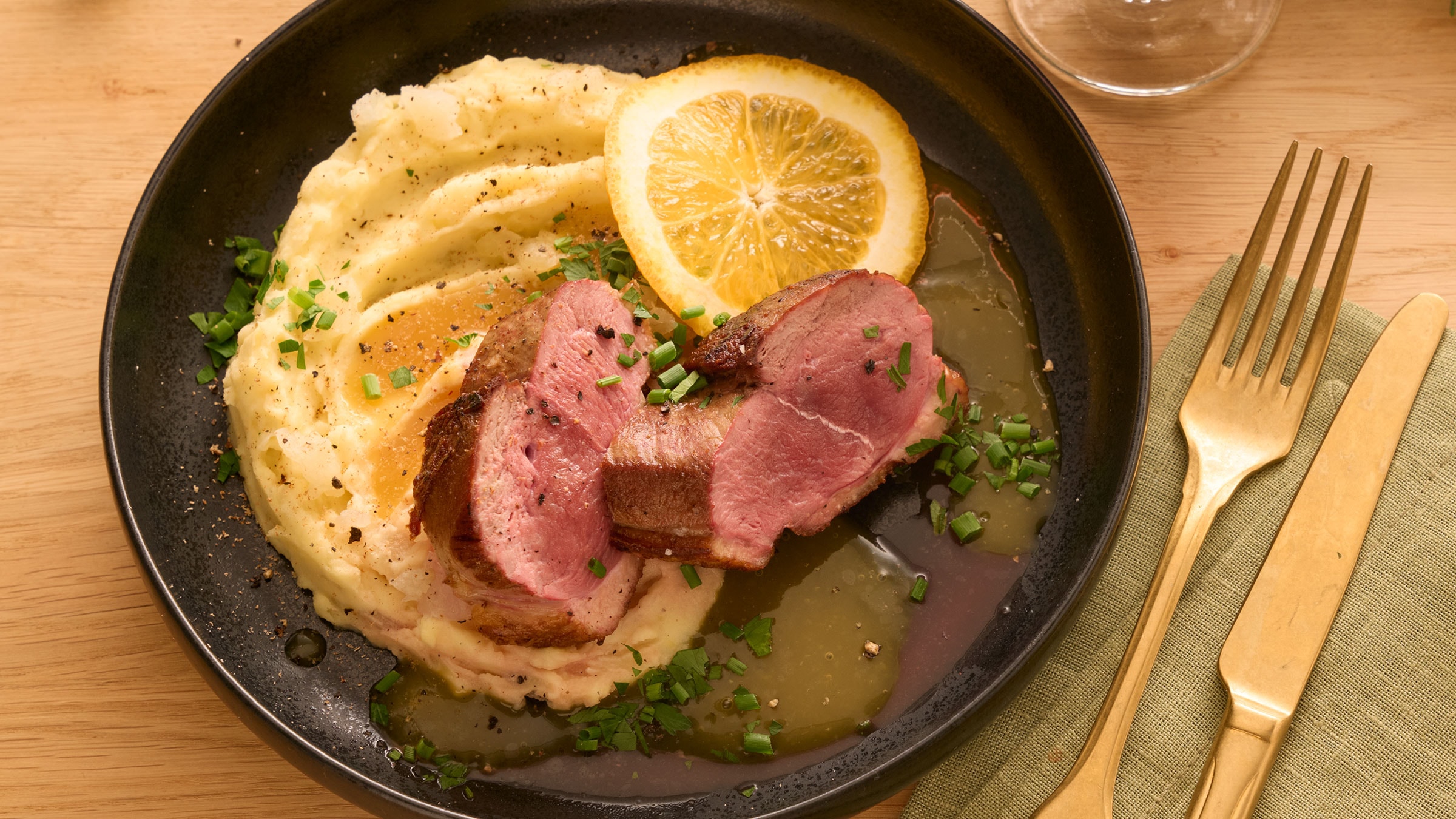 Entenbrust mit Orangensauce Rezept selbst machen | Alnatura