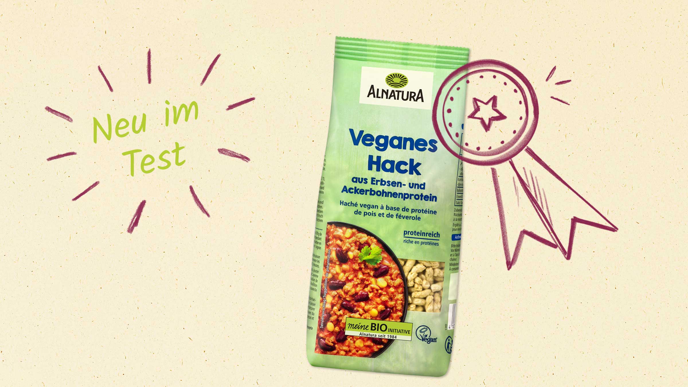 Stiftung Warentest veganes Hack