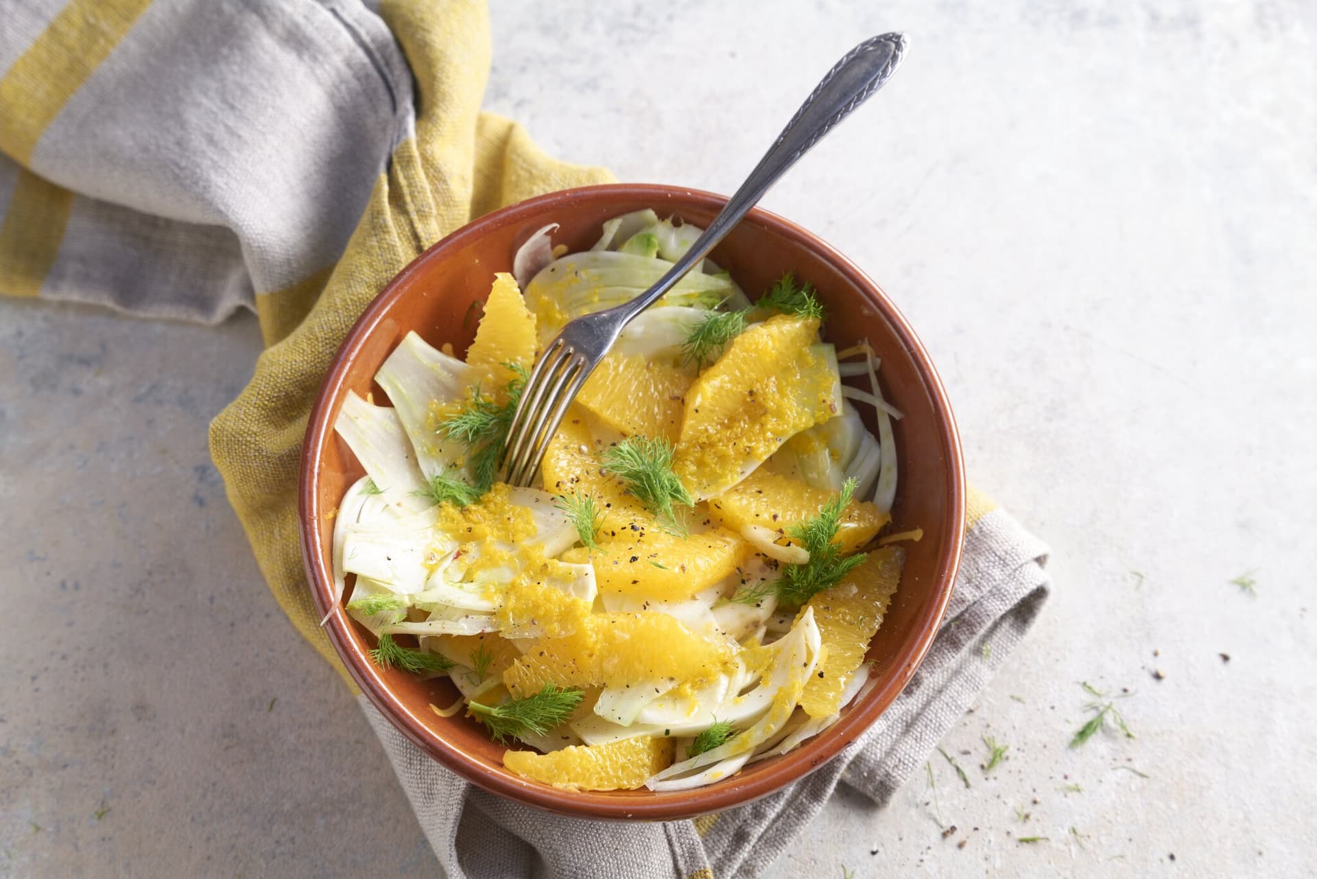 Fenchel-Orangen-Salat