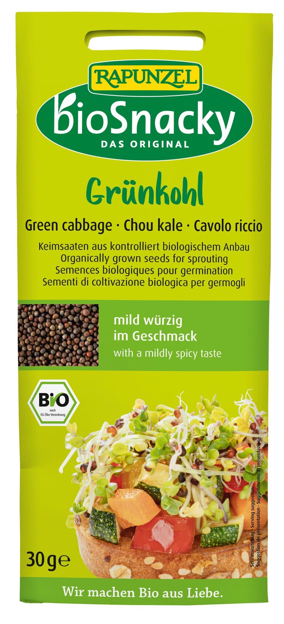 Rapunzel Grünkohl bioSnacky