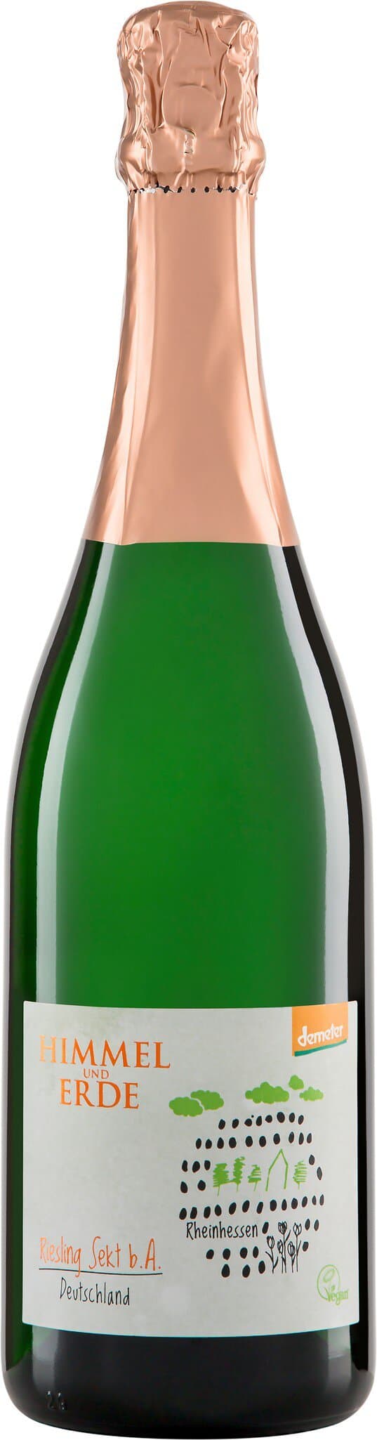 Himmel und Erde Riesling Sekt Demeter