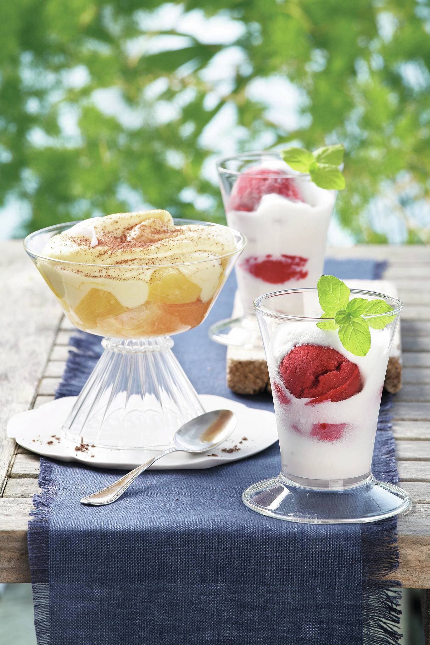 Piña-Colada-Dessert