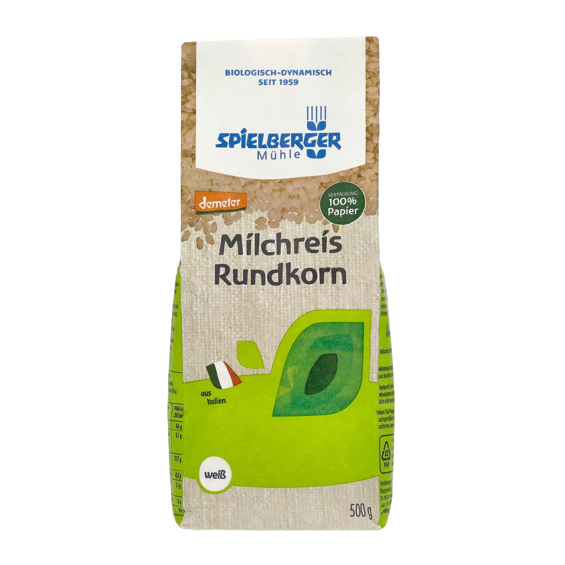 Spielberger Milchreis Rundkorn