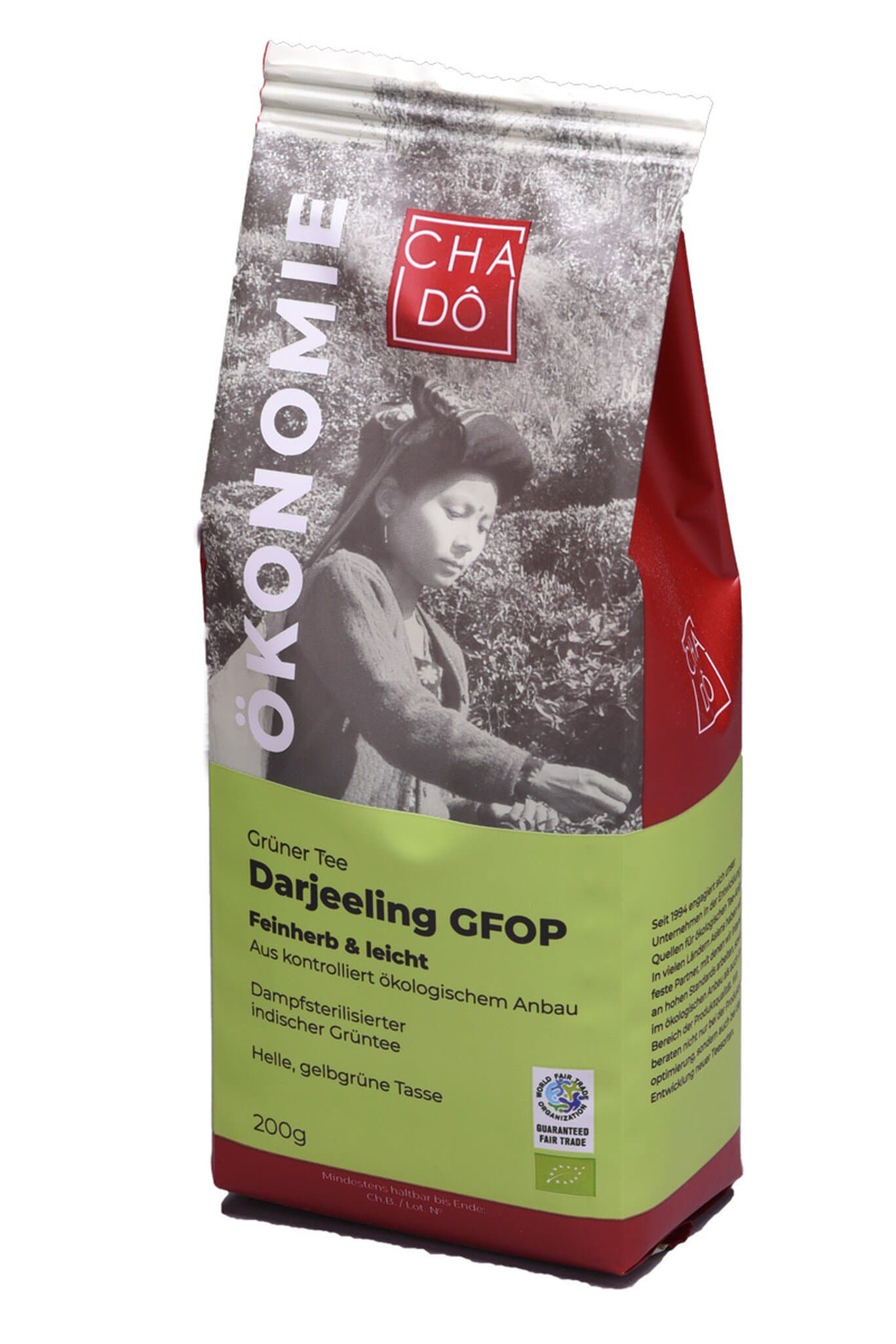 CHA DÔ Darjeeling Grüntee 250g