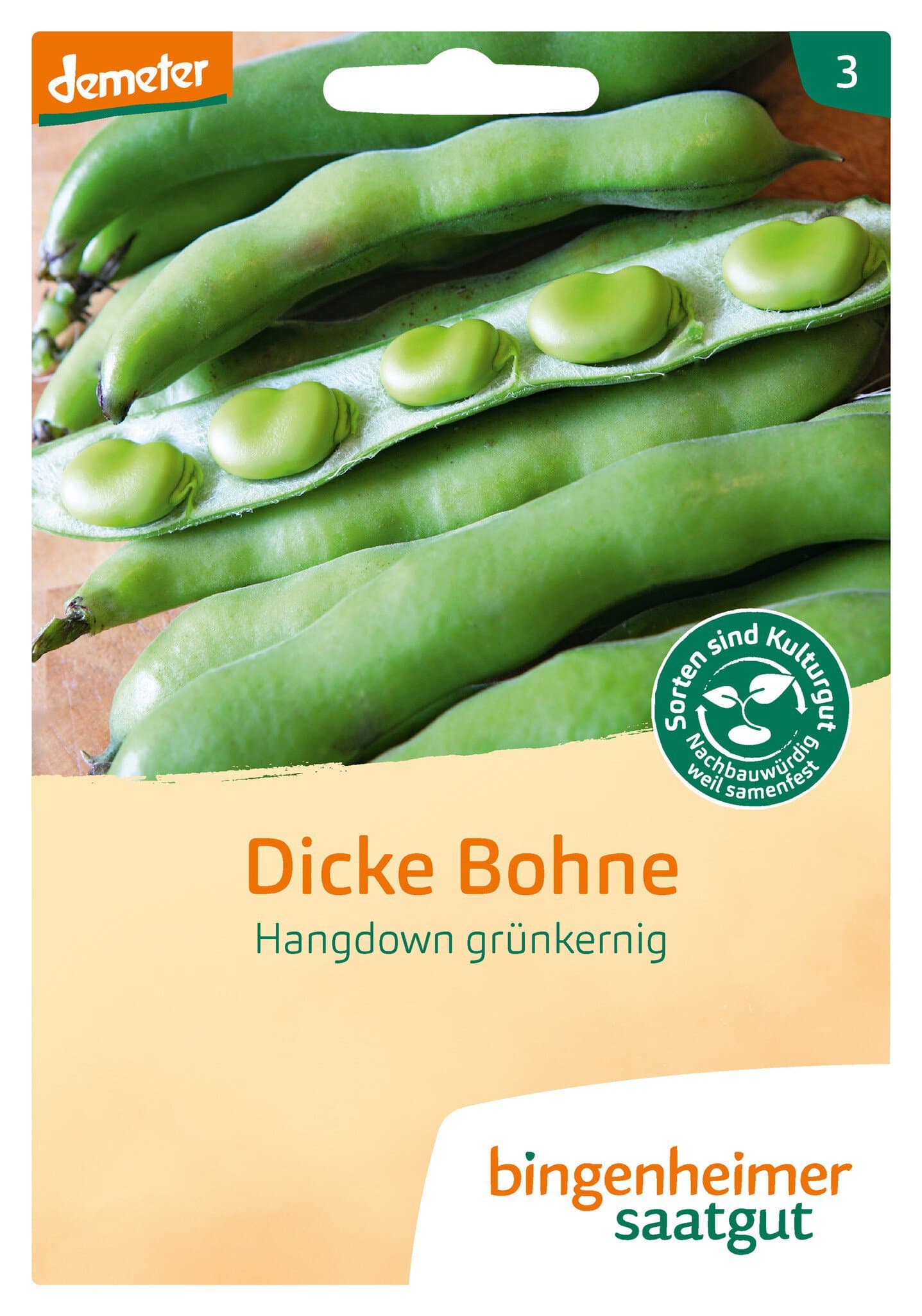 Bingenheimer Saatgut Dicke Bohne (Gemüsesamen)